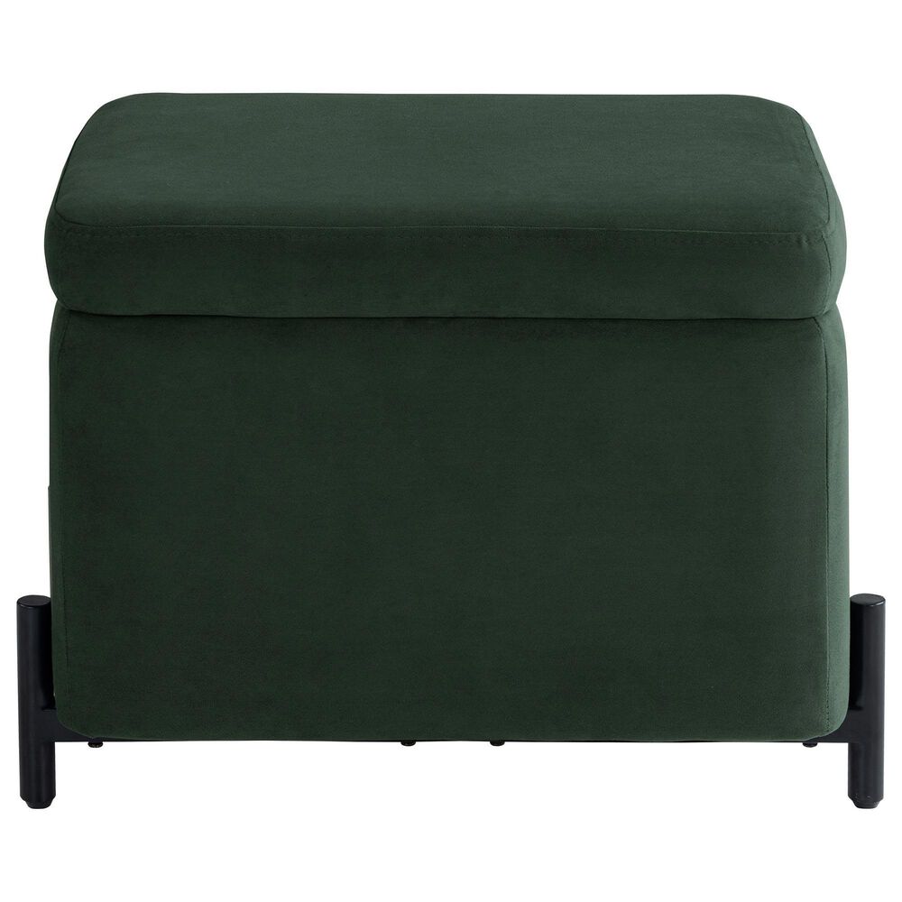 Lifestyle Solutions Kona Small Storage Ottoman in Green, , large