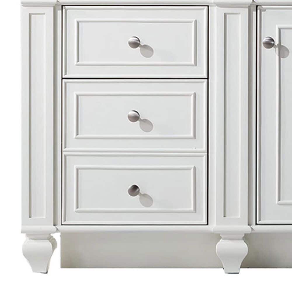 James Martin Vanities Bristol 30" Single Bathroom Vanity in Bright White with 3 cm White Zeus Quartz Top and Rectangular Sink, , large