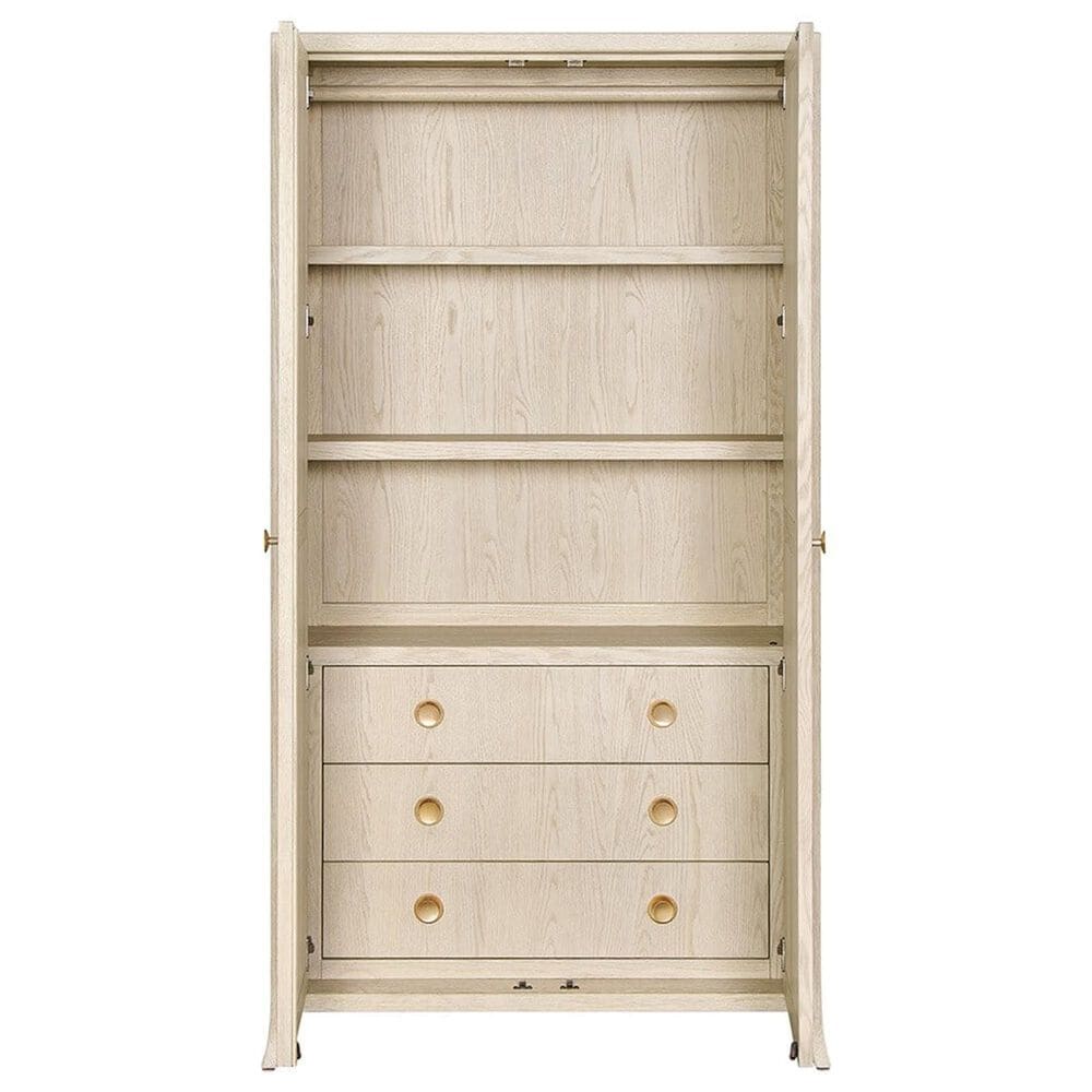 Universal Furniture 3 Drawer Armoire with Shelf in Velora, , large