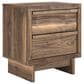 Ashley Chirason 2-Drawer Nightstand in Brown, , large
