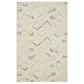 Feizy Anica 4" x 6" Ivory and Blue Area Rug, , large
