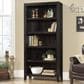 Sauder Dakota Pass 5-Shelf Bookcase in Char Pine, , large