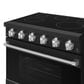 Thor Kitchen Gordon Ramsay 6 Cu. Ft. Professional Freestanding Electric Range with Stainless Steel Handle Kit in Black, , large
