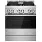 JennAir 30" Self-Cleaning Professional Gas Range in Black Glass and Stainless Steel, , large