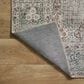 Chris Loves Julia x Loloi Jules 2" x 5" Emerald and Antique Ivory Runner, , large