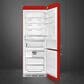 SMEG 18.01 Cu. Ft. Retro Bottom Freeze Refrigerator with Right Hinge in Red, , large