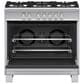 Fisher & Paykel 36" Freestanding Classic Gas Ranges in Stainless Steel, , large