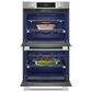 KitchenAid 2-Piece Kitchen Package with PrintShield Stainless Steel 30" Smart Double Wall Oven and Black 36" Induction Cooktop, , large
