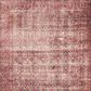 Loloi Loren LQ-05 2"6" x 7"6" Eggplant and Crimson Runner, , large