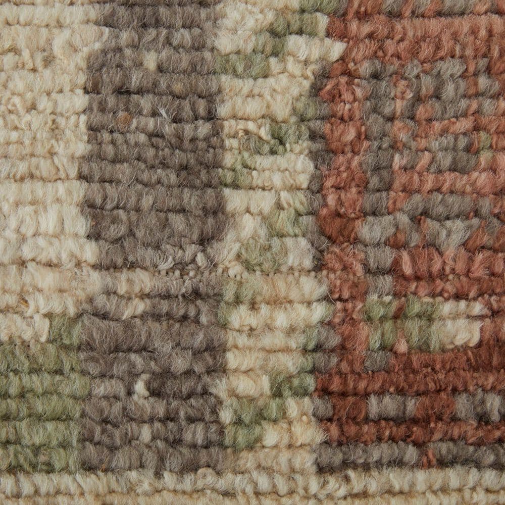 Feizy Kasbah 2&#39; x 3&#39; Tan, Red and Green Area Rug, , large