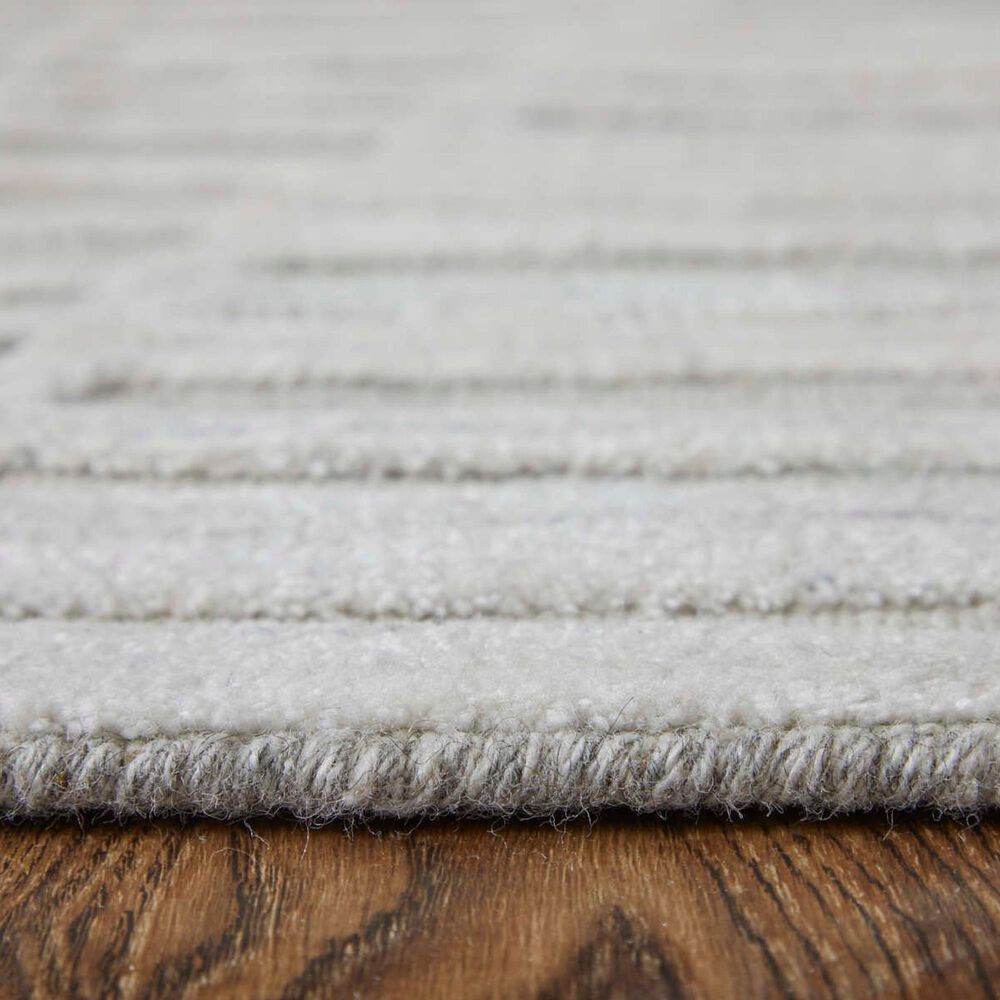 Feizy Elias 10&#39; x 14&#39; Ivory and Gray Area Rug, , large