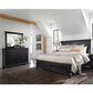 Riva Ridge Oxford 3-Piece King Storage Bedroom Set in Rubbed Black, , large