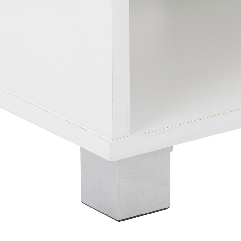 CorLiving Hollywood TV Stand in White, , large