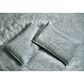 Duke Imports Virah Bella Micromink 3-Piece King Quilt Set in Diamond Knit Silver, , large