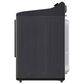 LG 5 Cu. Ft. Smart Top Load Washer and 7.3 Cu. Ft. Electric Dryer Laundry Pair in Platinum Black, , large