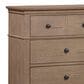 Riva Ridge Oxford 3-Piece King Panel Bedroom Set in Tan USB Ports, , large