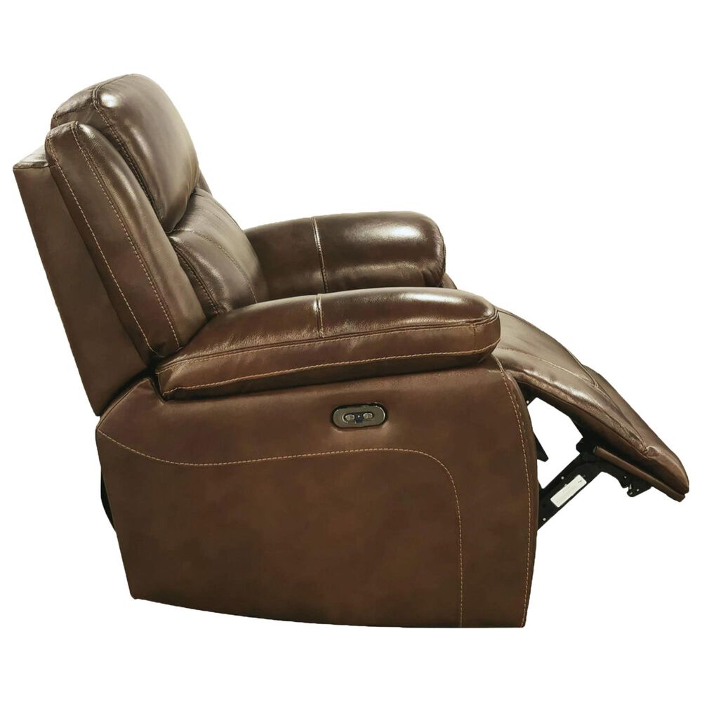 Signature Design by Ashley Trambley Power Recliner with Power Headrest in Walnut, , large