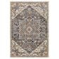 Surya Tuscany 4"3" x 5"7" Blue, Gray and Brown Area Rug, , large