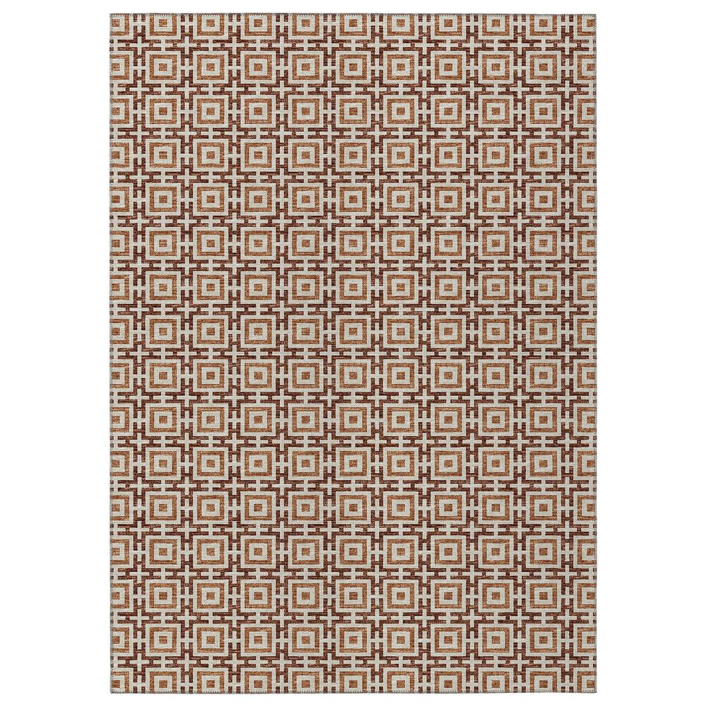 Dalyn Rug Company Marlo 5" x 7"6" Paprika Indoor/Outdoor Area Rug, , large