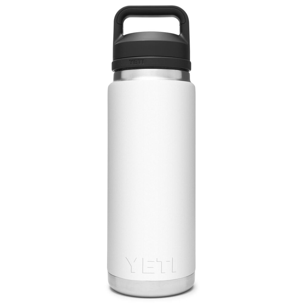 YETI Rambler 26 Oz Water Bottle with Chug Cap in White, , large