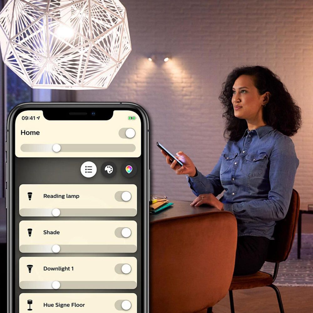 Philips Hue 2-Pack A19 E26 LED Smart Bulb, , large