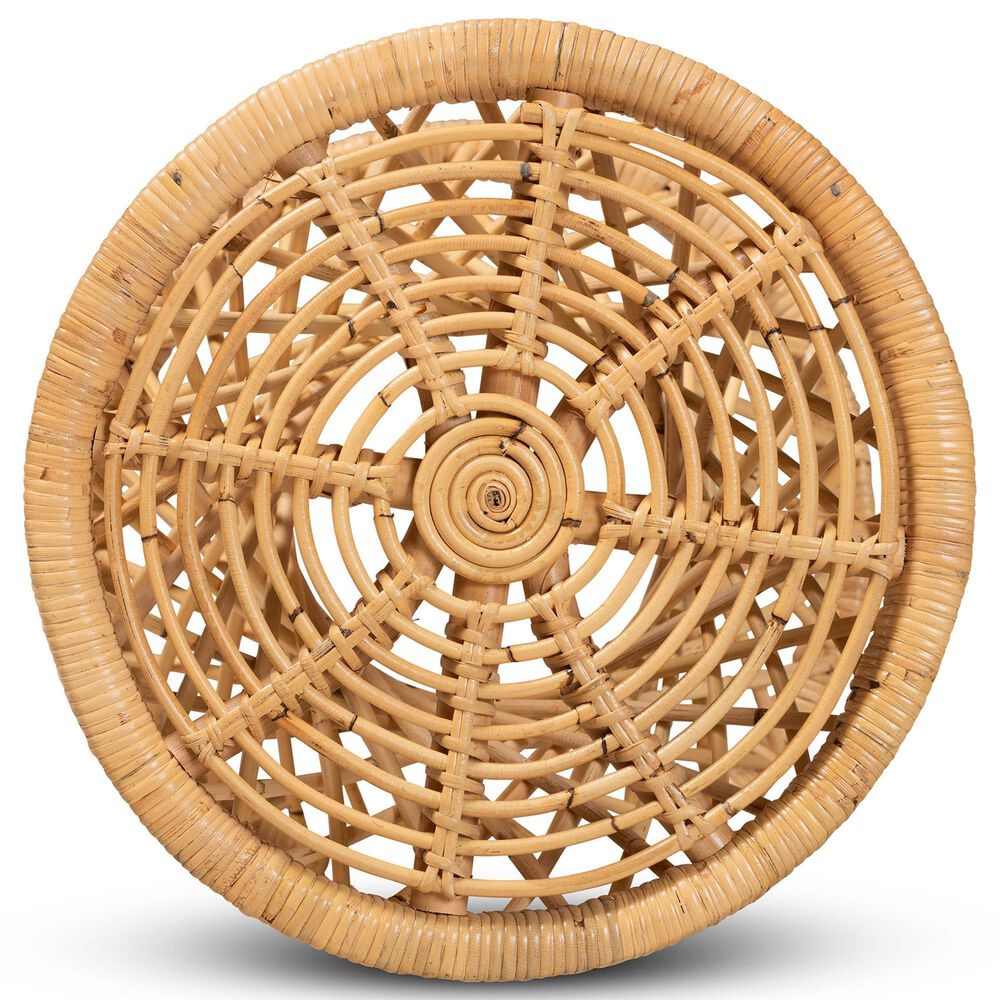 Baxton Studio Seville End Table in Natural, , large
