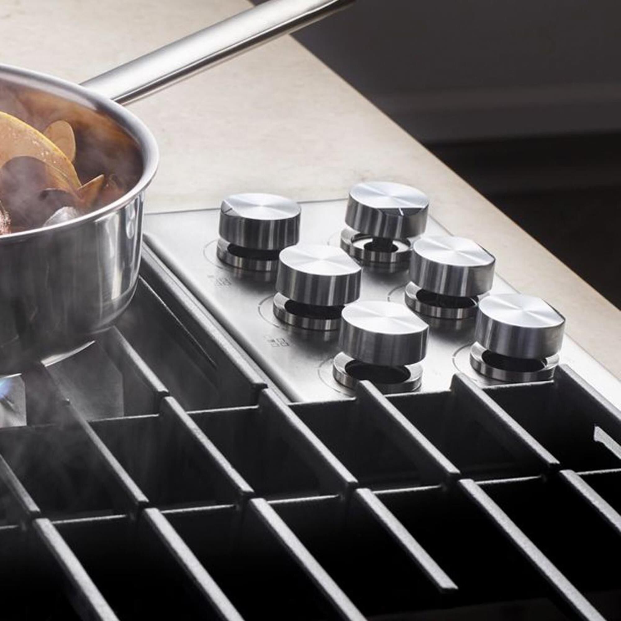Downdraft cooktop shop