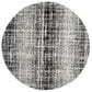 Safavieh Adirondack ADR116B 6" Round Ivory and Black Area Rug, , large