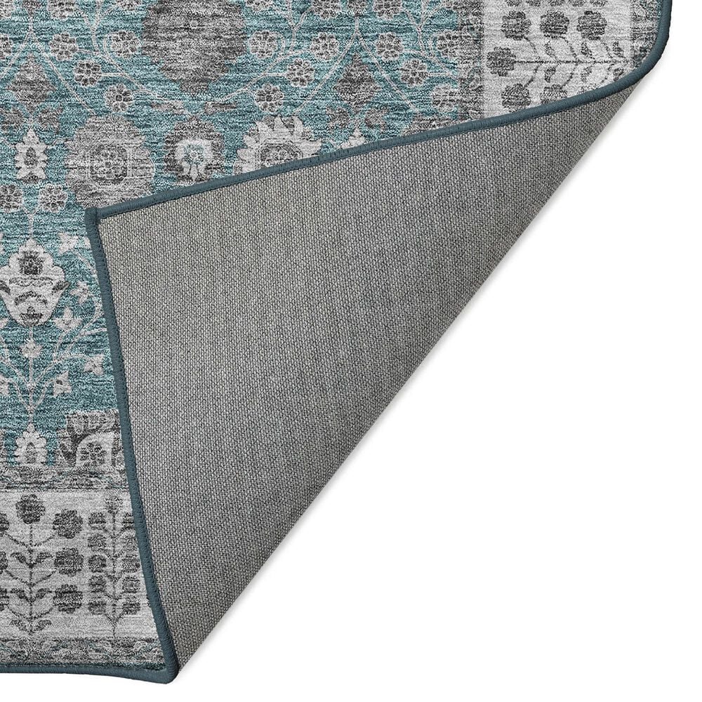 Dalyn Rug Company Hatay HY8 2&#39;3&quot; x 7&#39;6&quot; Teal Runner, , large