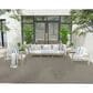 Nourison Courtyard Ivory and Charcoal 10" x 14" Indoor/Outdoor Area Rug, , large
