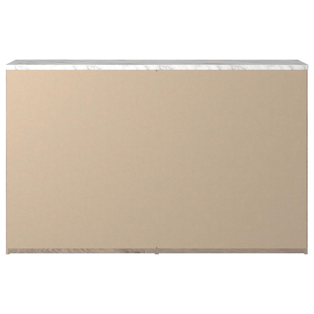 Ashley Senniberg 6 Drawer Dresser in Light Brown and White, , large