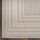 Nourison Horizon HOZ03 Grey 10" x 14" Indoor/Outdoor Area Rug, , large