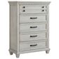 Mayberry Hill McCoy 5-Drawer Chest in Antique White, , large