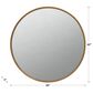 Pacific Landing Accent Wall Mirror in Brass, , large