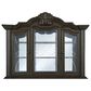 Millenium Maylee Dining Buffet with Hutch in Dark Brown, , large