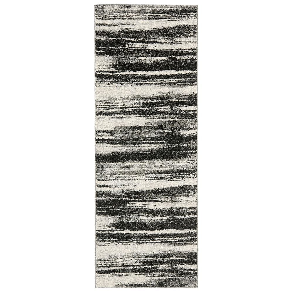 Safavieh Retro RET2693-8479-29 2&#39;3&quot; x 9&#39; Dark Grey/Light Grey Runner, , large