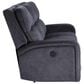 Steve Silver Lovell Power Reclining Sofa in Charcoal, , large