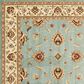 Safavieh Lyndhurst LNH553 6"7" x 9"6" Blue and Ivory Area Rug, , large