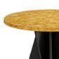 HOMLUX 47.2" Round Dining Table in Yellow - Table Only, , large
