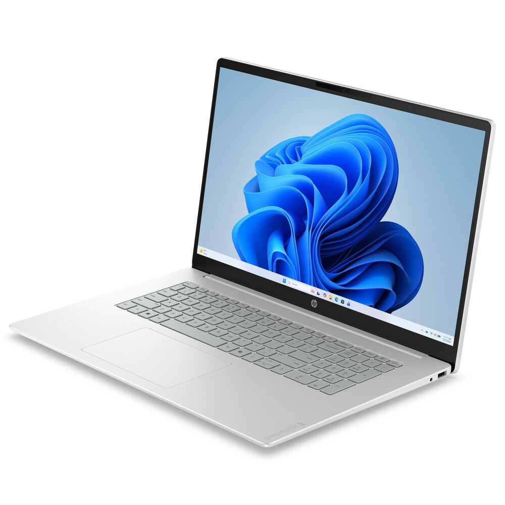 HP OmniBook 3 17" Laptop | AMD Ryzen 3 30 - 8GB RAM - AMD Radeon 610M Graphics - 512GB SSD in Glacier Silver, , large