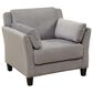 Furniture of America Babcock 3-Piece Living Room Set in Gray, , large