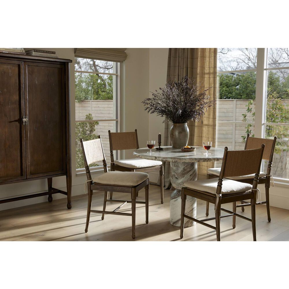 Four Hands Figueroa Dining Table in Sawar Marble, , large