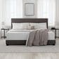 Richlands Furniture Willow King Upholstered Panel Bed in Charcoal, , large