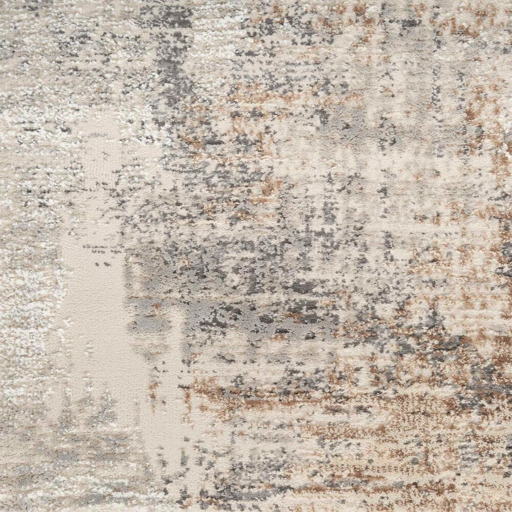 Nourison Sustainable Trends SUT04 6&#39; x 9&#39; Beige and Grey Area Rug, , large