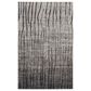 Feizy Kano Striped 7"10" x 10" Ivory and Charcoal Area Rug, , large