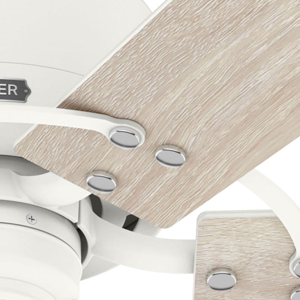 Hunter Gilrock 52&quot; Ceiling Fan in Matte White, , large