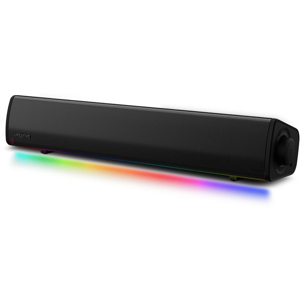 Creative Labs GS3 Compact Gaming Soundbar in Black, , large