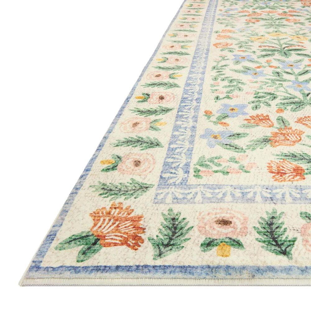 Rifle Paper Co Eden Mughal Garden 2&#39;6&quot; x 9&#39;6&quot; Cream Runner, , large