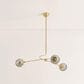 Mitzi Lighting Nyla 3-Light Chandelier in Aged Brass, , large