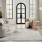Nourison Desire Cream and Grey 9" x 12" Area Rug, , large